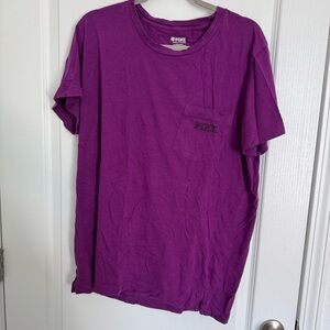 Vibrant Purple PINK Victoria's Secret Tee